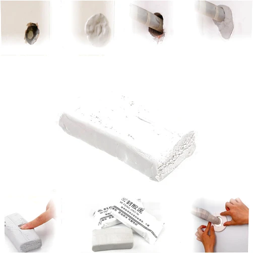 Generic Waterproof Repair Sealing Clay, Waterproof Sealant Mastic,Quick Mending Mud for Drain Connection,Mending Mud for Drain Connection,Sewer Pipe,Wall Hole,Air Conditioning Hole (1)