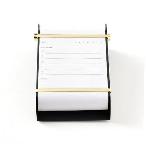 Hearth & Hand with Magnolia Black Brass Note Paper Dispenser - Hearth & Hand with Magnolia