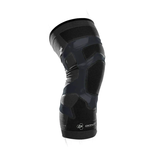 DonJoy Performance TRIZONE Compression: Knee Support Sleeve, Left Leg, Black, Medium