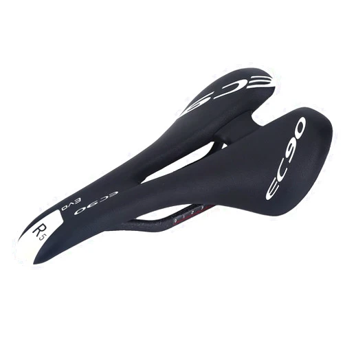 Dilwe Aerodynamic Saddle, Slim Comfortable Waterproof Hollow Ergonomic Seat Racing Saddle Touring Saddle for Mountain Bike/BMX/Dirt Bike Men Women Children and Spare Parts