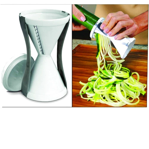 DR Veggetti Spiral Vegetable Slicer, Makes Veggie Pasta , Veggetti Spaghetti Pasta Maker From Vegetable Slicer Cutter Spiral As Seen on Tv