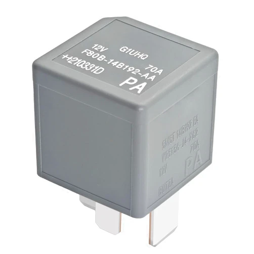 Casalytics F80B-14B192-AA 12VDC 70A 4 Pin Automotive Power Relay High Power Relay Compatible with V23136-J4-X89 DH22-14B192-EA V23136-J4-X62 5M5T-14B192-EA V23136-J4-X60