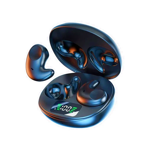 Duanduan Wireless Earbuds Fashionable (Black) Wireless Earphone Wireless Earbuds with Charging Case, IPX5 Waterproof LED Battery Display,50H Playtime,Compatible with All cellphones