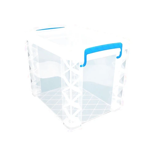 Advantus Super Stacker File Box, Letter Size, Clear (36872)