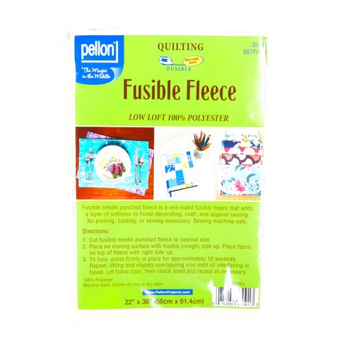 Pellon 987F Fusible Fleece 22in x 36in Package White