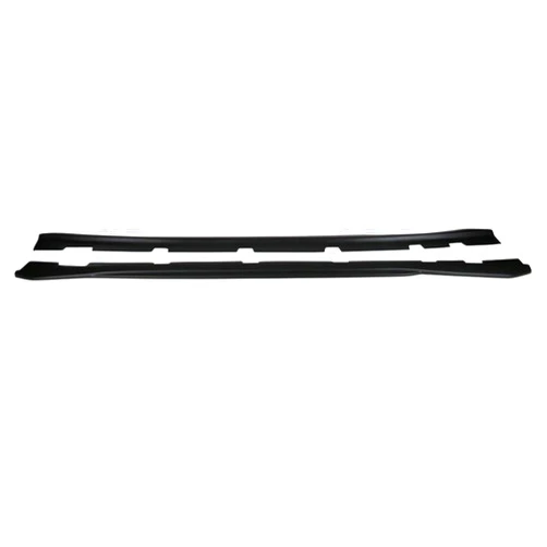 IKON MOTORSPORTS Side Skirts Compatible With 2011-2023 Dodge Charger, Matte Black Rocker Panels Side Skirt Splitter Extension Lip by IKON MOTORSPORTS, 2012 2013 2014 2015 2016 2017