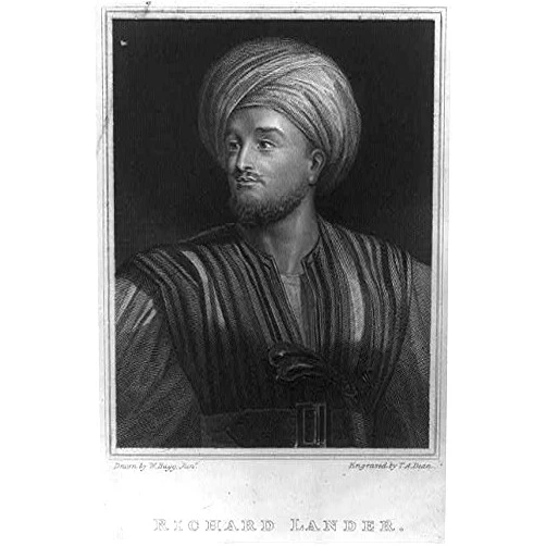 HistoricalFindings Photo: Richard Lemon Lander,1804-1834,Cornish Explorer of Western Africa