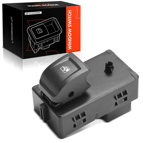 A-Premium Rear Side Power Window Switch Compatible with 2015-2021 Chevrolet Silverado 1500, Suburban, Tahoe & GMC Canyon, Sierra 1500, Sierra 2500 3500 HD, Yukon, Yukon XL & Cadillac Escalade