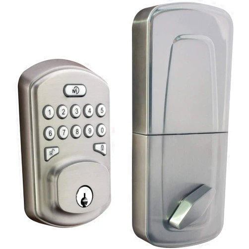 YoLink Smart Lock LoRa Enabled Super Long Range YoLink Smart Lock Deadbolt - YoLink App, Password and Key Lock Unlock Home Monitoring Smart Devices Remote Control Smart Home Automation Device