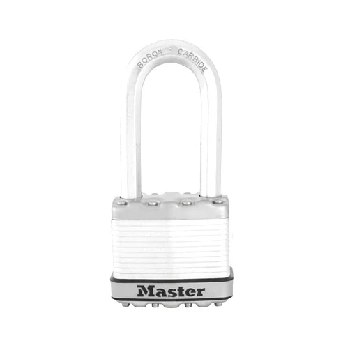 Master Lock M5XDLH Magnum Heavy Duty Padlock with Key, 1 Pack, Silver