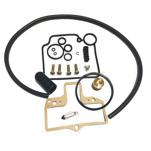 MTUOSALE Carburetor Carb Repair Kit Compatible with Mikuni HSR42 HSR45 Smoothbore KHS-016 Motor Rebuild Kit Replacement Parts Gaskets