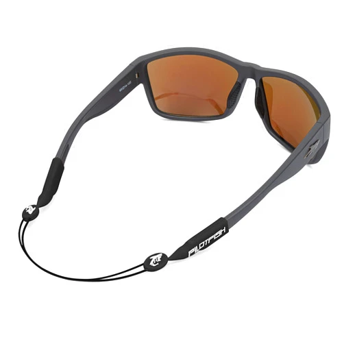 Pilotfish No Tail Adjustable Eyewear Retainer Cable Strap: Sunglasses, Eyeglasses, Glasses (16 Inch, The Original)