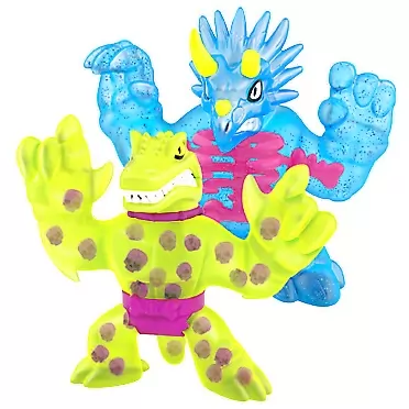 Heroes of Goo Jit Zu Dino X-Ray Stone Age Rampage Versus Pack - Tritops vs Shredz