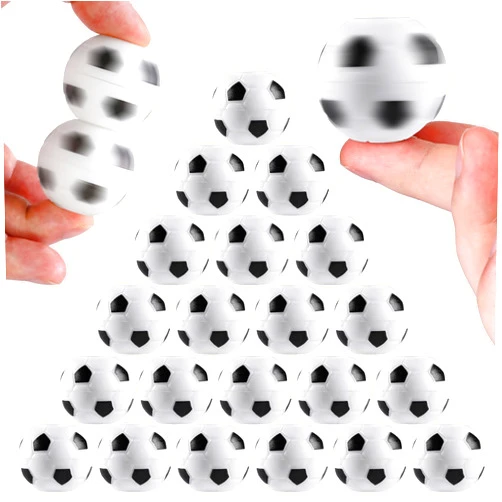 SCIONE 36 Pcs Soccer Party Favors for Kids 8-12 Mini Soccer Fidget Spinners Toys for Birthday Party Favors Treasure Box Toys Return Gifts for Kids Classroom Prizes