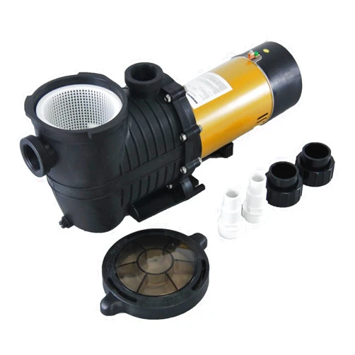 PureBy Can be Hardwired Pool Pump, 1.5HP Dual Voltage 115/230V In/Above Ground Pool Pump, 5400GPH Self-priming Swimming Pool Water Circulation Pumps with 1.25