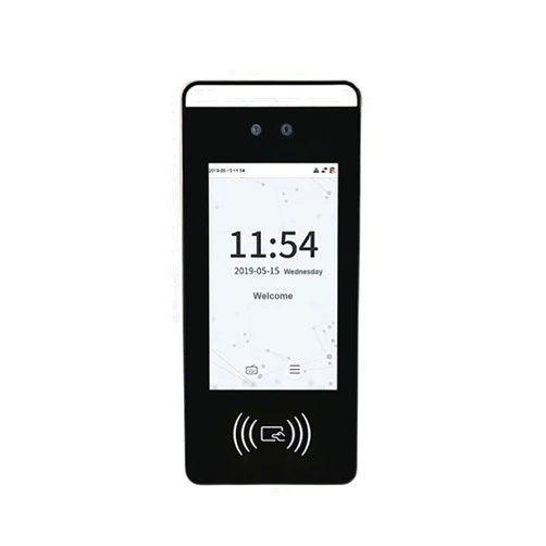 VGVGV Time Clock, Speedface-C5L Visible Light Biometric Palm Face Recognition RFID Card Door Access Control Time Attendance Machine(Speedface-H5L-P-ID)