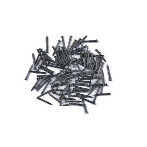 ÖÇS 1.2 inch (30 mm) Length Fluted Hardened High Carbon Steel Point Tip Wall Masonry Concrete Black Nails (100 pcs.)