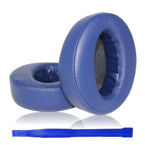 Adhiper MDR-XB950BT Ear Pads Replacement Earpads Cup Cover Memory Foam Cushion Compatible for Sony MDR-XB950BT MDR-XB950N1 MDR-XB950B1 MDR-XB950AP MDR-XB950/H Wireless Headphones (Blue)