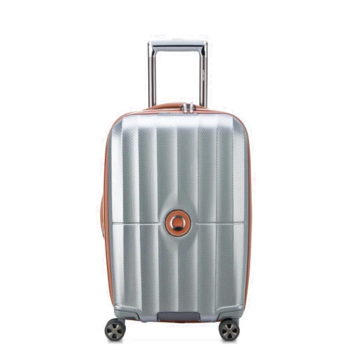 DELSEY Paris St. Tropez Hardside Expandable Luggage with Spinner Wheels, Graphite, Carry-on 21 Inch