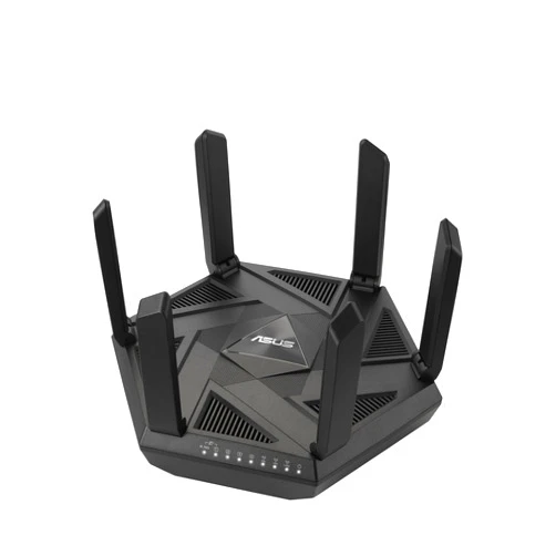 ASUS RT-AXE7800 Tri-band WiFi 6E (802.11ax) Router, 6GHz Band, ASUS Safe Browsing, Upgraded Network Security, Instant Guard, Built-in VPN Features, Parental Controls, 2.5G Port, AiMesh Support