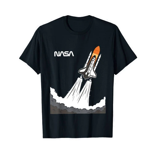 Major Future NASA Space Clothing The Official Shuttle NASA Worm T-Shirt T-Shirt
