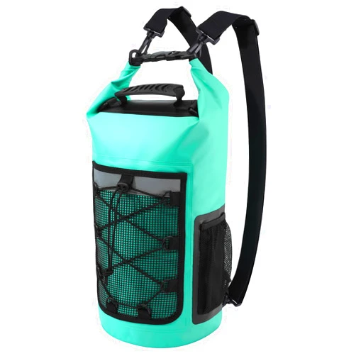 Pimoys Dry Bag, 25L Waterproof Backpack, Dry Bags Kayak for Women Men, Roll Top Outdoor Travel Bag for Boating, Kayaking, Fishing, Hiking, Rafting