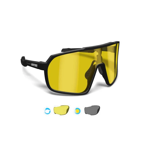Bertoni Sports Cycling MTB Sunglasses Men Women Antifog Lens Optical RX Carrier acc. - GEMINI NEW