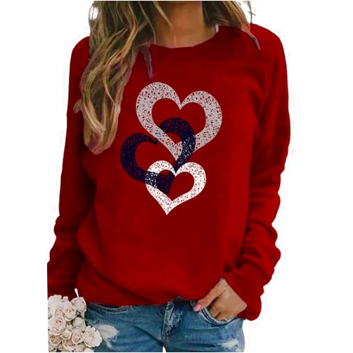 Fronage Women's Floral Printed Sweatshirt Long Sleeve Crewneck Casual Loose Vintage FLower Graphic Pullover Tops