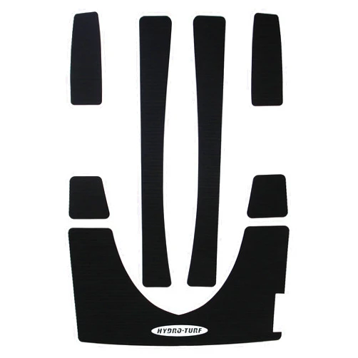 Hydro-Turf jet ski mats for SeaDoo RXP (06-11) / RXP-X (08-11) (Black Cut Groove)