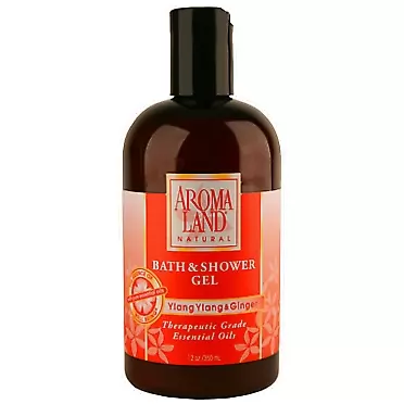 Aromaland Ylang Ylang & Ginger - Bath & Shower Gel 12 oz.