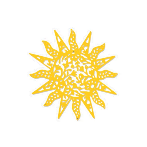 Sizzix Intricate Sun by Sophie Guilar Dies, Multicolor