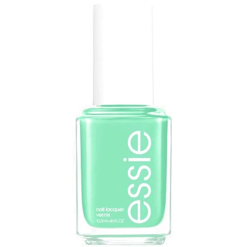 essie Salon-Quality Nail Polish, 8-Free Vegan, Feel The Fizzle, Green, It's High Time, 0.46 oz.
