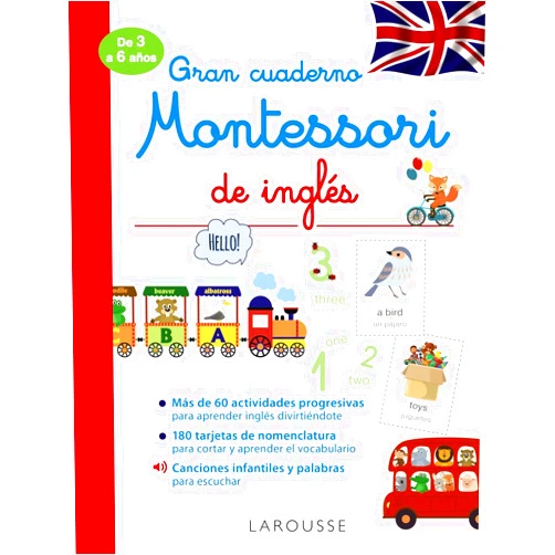 Larousse Editorial,Agencias y archivos fotográficos,Imma Estany Morros Gran cuaderno Montessori de inglés
