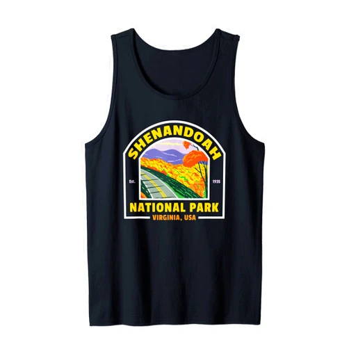 Shenandoah United States USA Unique Items Shenandoah US National Park Virginia Gift Tank Top