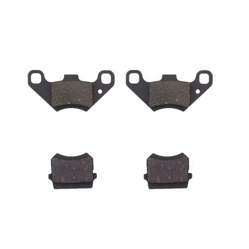 Welandya 2 Pairs Brake Pads Compatible with 50cc 70cc 90cc 110cc 125cc 150cc 200cc 250cc ATV Go Kart Pit Dirt Bike Mini Quad Quad Bikes Dune Buggy 4 Wheeler Sandrail Taotao SunL JCL NST Coolster