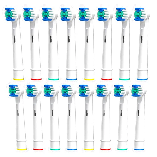 Z-VAPRESS Electric Toothbrush Replacement Heads Compatible with Oral-B Soft Bristles Replacements Brush Heads 16 Pack