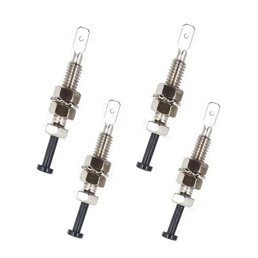 LDCRE Door Pin Switch Car Auto Trunk Alarm Security Hood On Off Momentary 20A 12Vdc Universal Adjustable Bonnet Light Hood Screw 4PCS