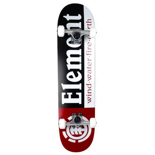 TGM Skateboards Element Skateboard Print-Point Complete Section Assembled and Ready to Ride