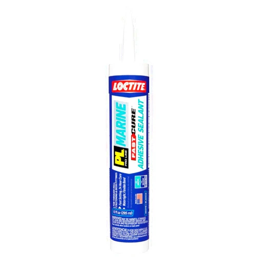Loctite 79340649149 PL Marine Fast Cure Adhesive Sealant, 10.1 Ounce Cartridge (2016891) (CASE of 12) , White