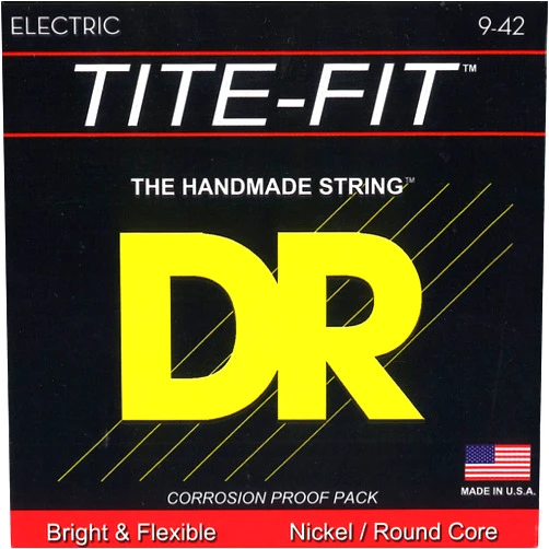 DR Strings Tite Fit Electric Round Core 9-42
