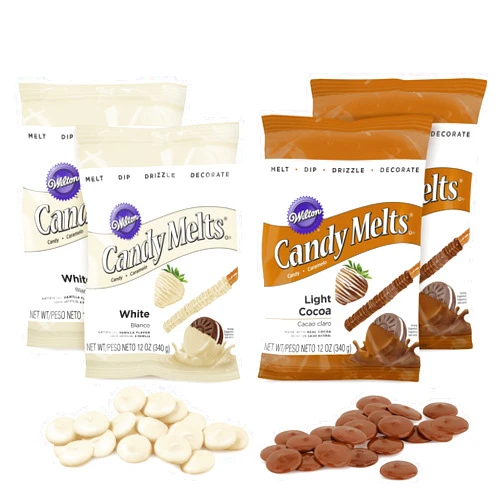 Wilton Light Cocoa and White Candy Melts® Candy Set, 4-Piece