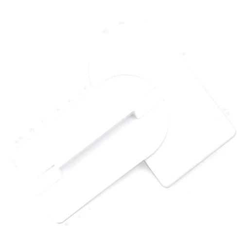 TypoGrove 2Pcs Fondant Smoother, White Plastic Fondant Icing Smoother Polisher Icing, Scraper Paddle Tool for Cake Decoration Sculpting and Modeling Tools Decorating Tools