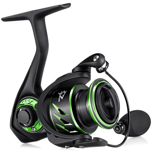 Piscifun Viper X Spinning Reels, Carbon Fiber 33LBs Max Drag, 10+1 Shielded BB, Saltwater Freshwater Spinning Fishing Reel, 5.2:1/6.2:1, 500, 1000, 2000, 3000, 4000, 5000 Series
