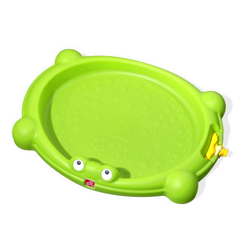 Step2 Water Bug Splash Pad, Kids Water Table, Summer Outdoor Toys, Toddler Sprinkler and Pool, Ages 1.5+ Years Old, Green