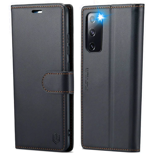 FLIPALM for Samsung Galaxy S20 FE 5G Wallet Case with RFID Blocking Credit Card Holder, PU Leather Folio Flip Kickstand Protective Shockproof Cover Women Men for Samsung S20 FE 6.5