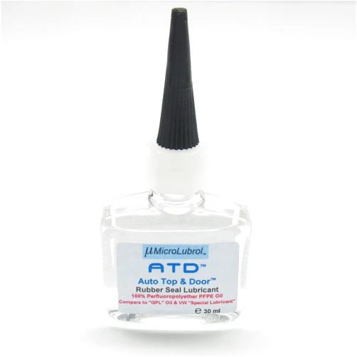 MicroLubrol ATD Auto Top & Door Rubber Seal Lubricant Oil 30ml (2 oz. or 57 gm.)