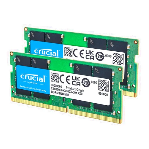 Crucial RAM 16GB Kit (2x8GB) DDR4 3200MHz CL22 (or 2933MHz or 2666MHz) Laptop Memory CT2K8G4SFRA32A