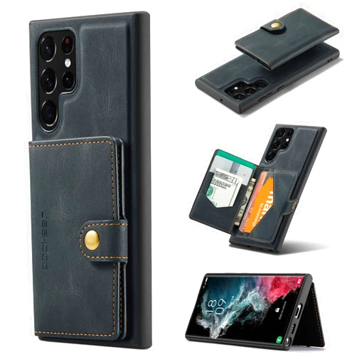 Zinalop 2-in-1 Wallet Phone Case for Sumsang S22 Ultra 6.8
