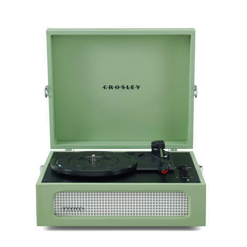 CROSLEY Crosley Voyager Sage - Bluetooth Portable Turntable