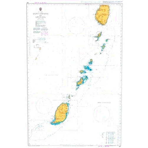 UKHO BA Chart 597: Saint Vincent to Grenada